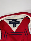 Tommy Hilfiger Red Striped Rugby Polo (L)