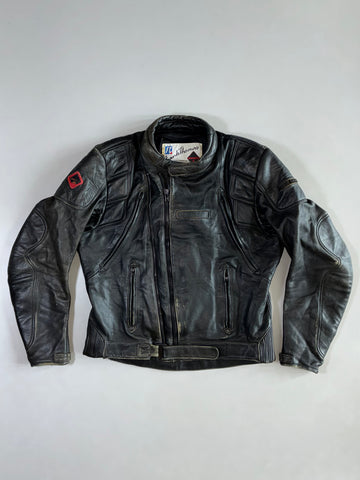 Frank Thomas Armorsport Leather Racing Jacket (L)