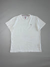 Tommy Jeans Essential Flag Logo White T-Shirt (L)