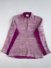 Columbia Women’s Pink Knit Fleece Quarter Zip (S/M)