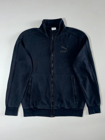 Puma Classic Full Zip Track Jacket Navy  (L)