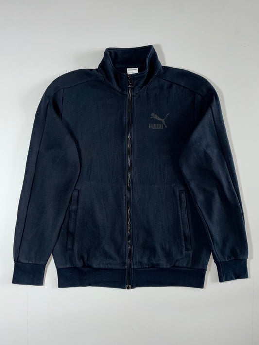 Puma Classic Full Zip Track Jacket Navy  (L)