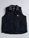 Carhartt Rain Defender Sherpa-Collar Puffer Vest (XL)