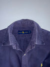 Ralph Lauren Long Sleeve Button-Up Shirt | Yellow Pony Logo | Navy (L)