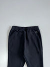 Adidas Black Zip-Pocket Fleece Joggers (W:28|L:37)