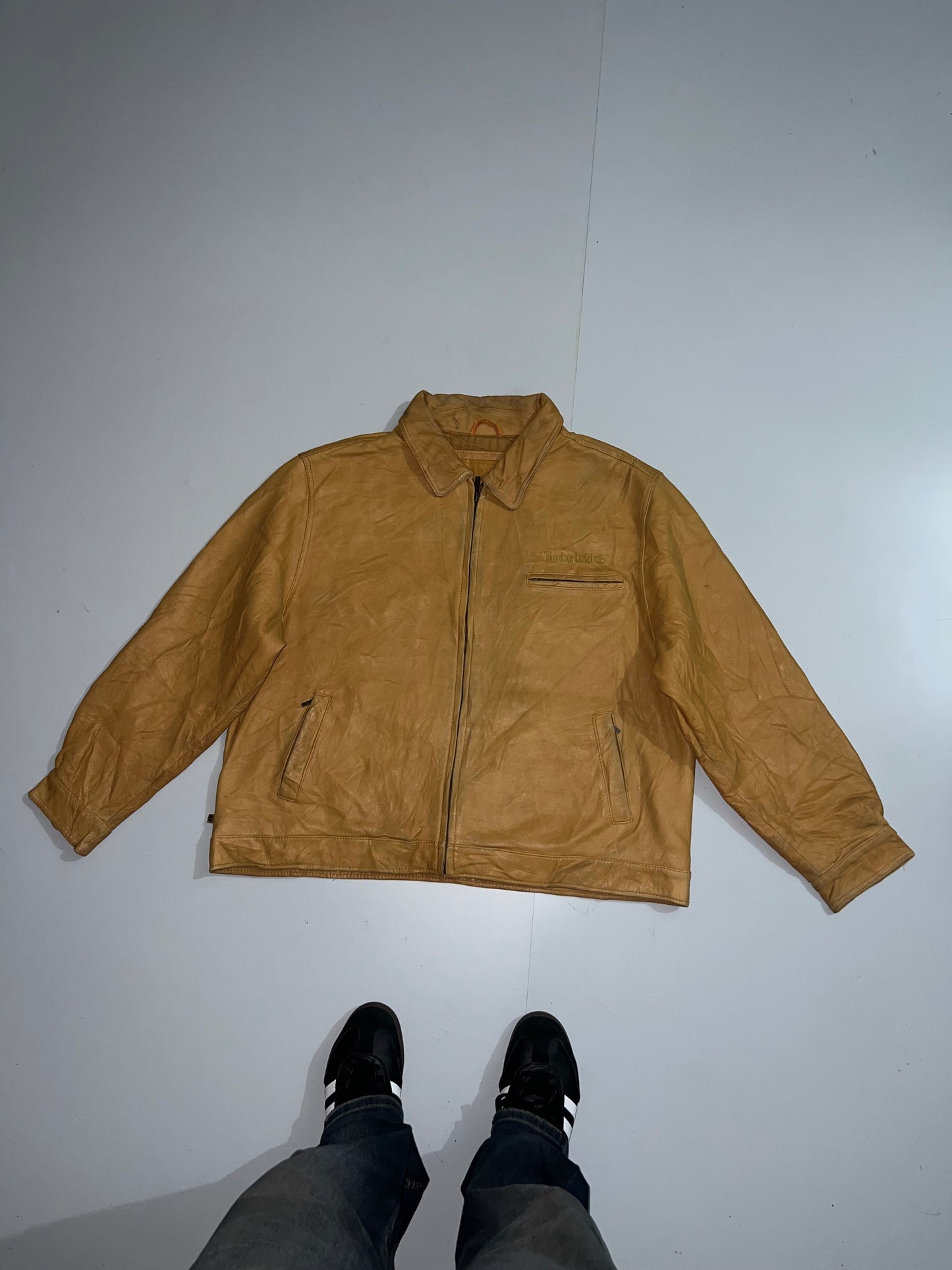 ZTimberland Original Leather Jacket (2XL)