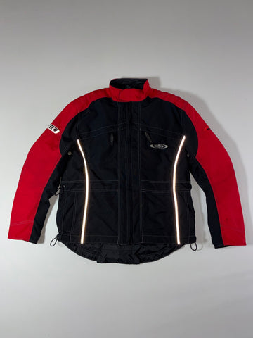 Vintage Gericke Sheltex Waterproof Motorcycle Touring Jacket Padded (L)