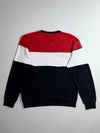 Adidas Originals Camo Trefoil Colorblock Crewneck Sweatshirt – Red/White/Black (L)
