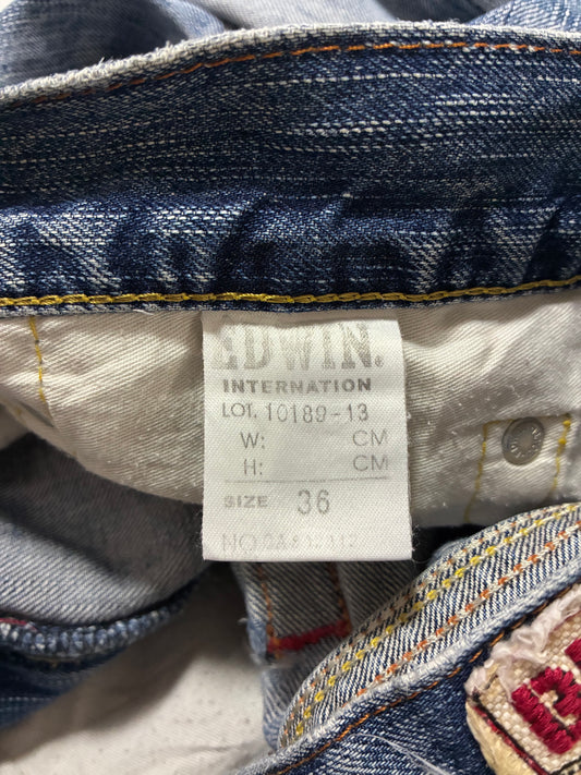 Edwin Blue Trip 503  Bootcut Jeans (W:38) (L:43)