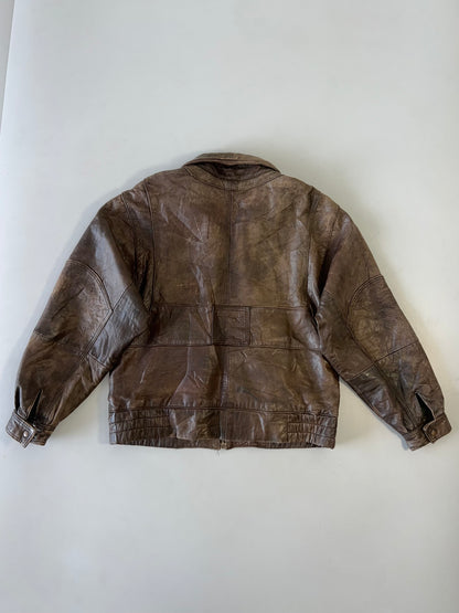 !                                                                                                                                                                                                 Ultra Premium Original Leather Jacket (RARE) Oversized (L/XL)