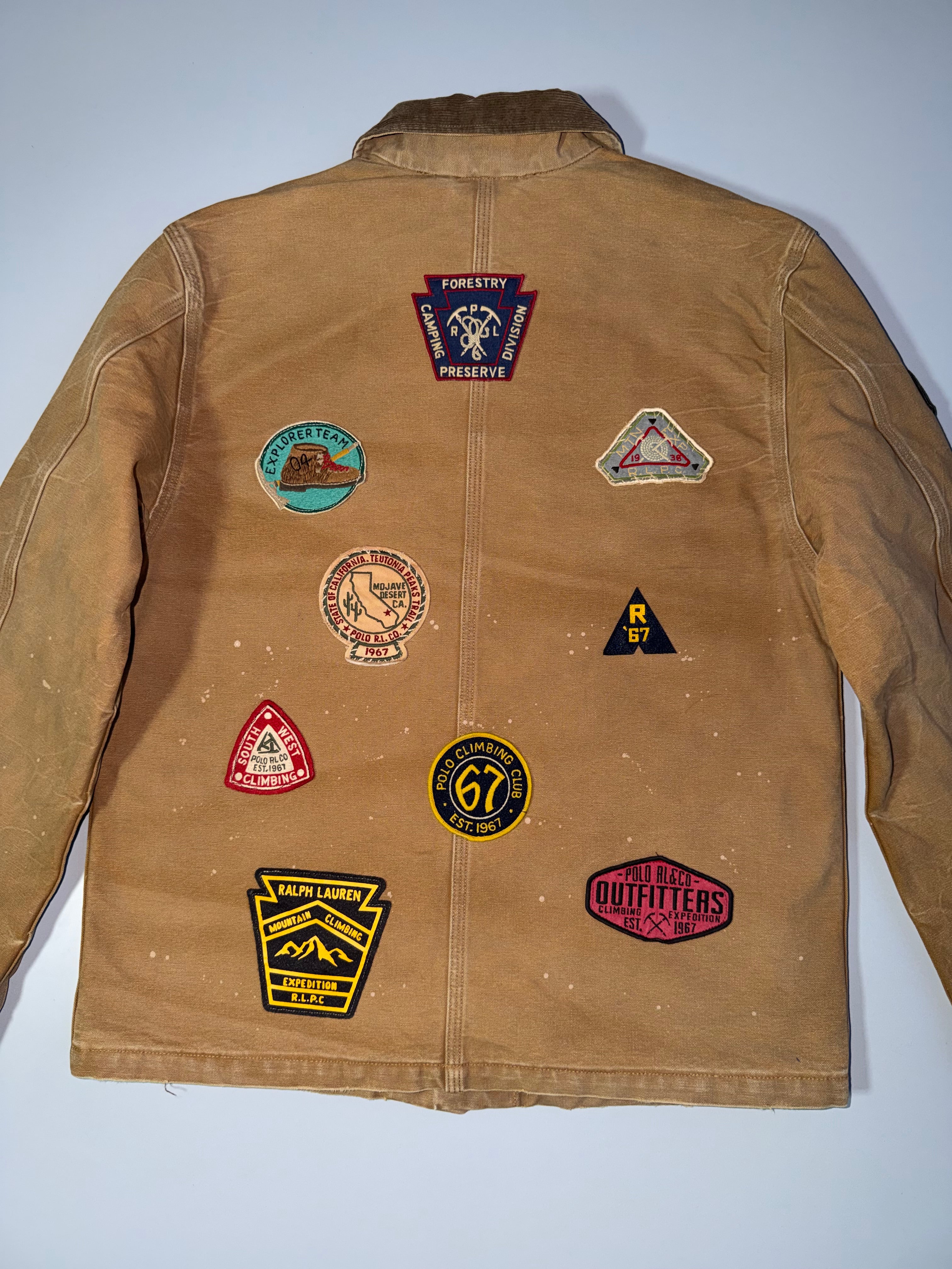 Polo Ralph Lauren Vintage Multi-Patch Canvas Expedition Chore