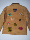 Polo Ralph Lauren Vintage Multi-Patch Canvas Expedition Chore Jacket Rare Collector’s Piece (M)