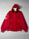 Vintage Nautica Challenge Sailing Hooded Jacket – Red (M/L)