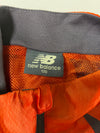 New Balance Orange Ripstop Half-Zip Vest – Grey Panels (XXS)
