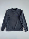 Patagonia Small Logo Crewneck Sweatshirt in Faded Black (XL)