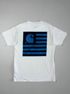 Carhartt WIP Flag Logo T-Shirt – White, Size (S/M)