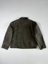 Sorel Dark Olive Zip-Up Workwear Jacket with Corduroy Collar – (2XL/3XL)