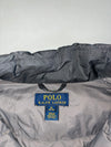 Polo Ralph Lauren Grey Quilted Puffer Jacket – Embroidered Pony Logo (S)