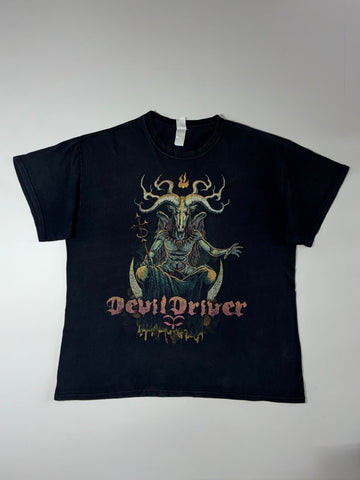 DevilDriver Baphomet Graphic Band Tee – Black  (2XL)