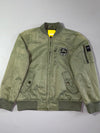 Jeep Washed Nylon MA-1 Bomber Jacket – Olive Green (S)