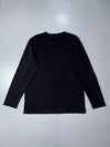 Lacoste Live Long Sleeve Tee – Black, (L)