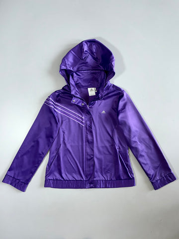 Adidas Purple (Hidden Cap)Track Jacket  (S)