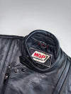 MQP Black Leather Biker Jacket(S)