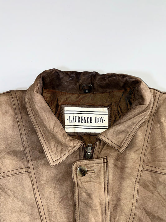 Laurence Roy Premium Original Pure Leather Jacket (XL)