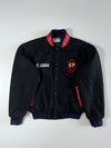 MPM Array | Willowdale Blackhawks Varsity Jacket Black Red (M/L)
