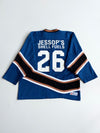 Vintage 90s Trimark Screaming Eagle Hockey Jersey – Blue & Copper(2XL)