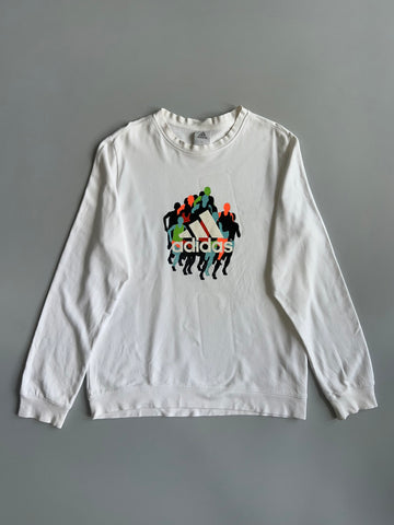 Adidas Running Graphic Sweatshirt (XL)