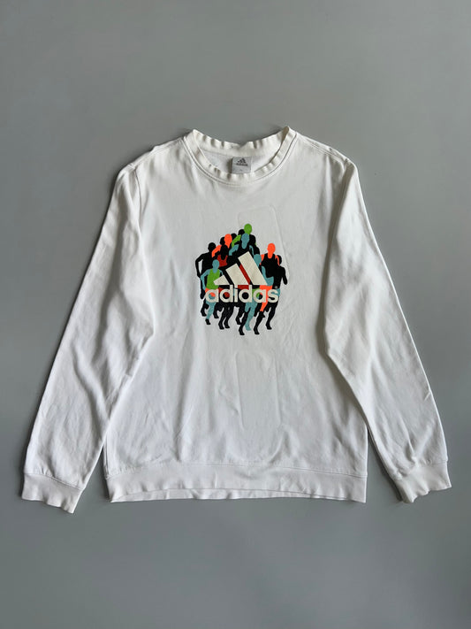 Adidas Running Graphic Sweatshirt (XL)