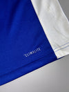 Adidas Climalite Football Jersey Blue White Stripes (M)