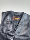 Vintage Dimaggio Genuine Leather Vest(Xs)