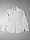 Banana Republic White Dot Print Slim Flex Fit Stretch Shirt – (S)