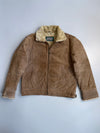 ZUltra Premium Original Pure Sued Leather Jacket (RARE) (Fur Inside) (L)
