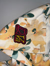 Gap Cream Floral Print Arch Logo Hoodie (XL)