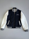 ZVintage Redskins Varsity Jacket With Real Leather Sleeves (S/M)