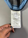 Kenzo Paris Blue Black Abstract Jacquard Knit Sweater – (M)