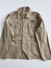 Marley & Co ‘Burnin 1945’ Khaki Military Shirt Jacket (L)
