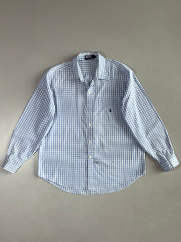 Polo Ralph Lauren Blue Check Shirt (L/XL)