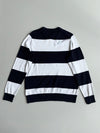 Tommy Hilfiger Striped Crewneck Sweater – Navy/White (M)