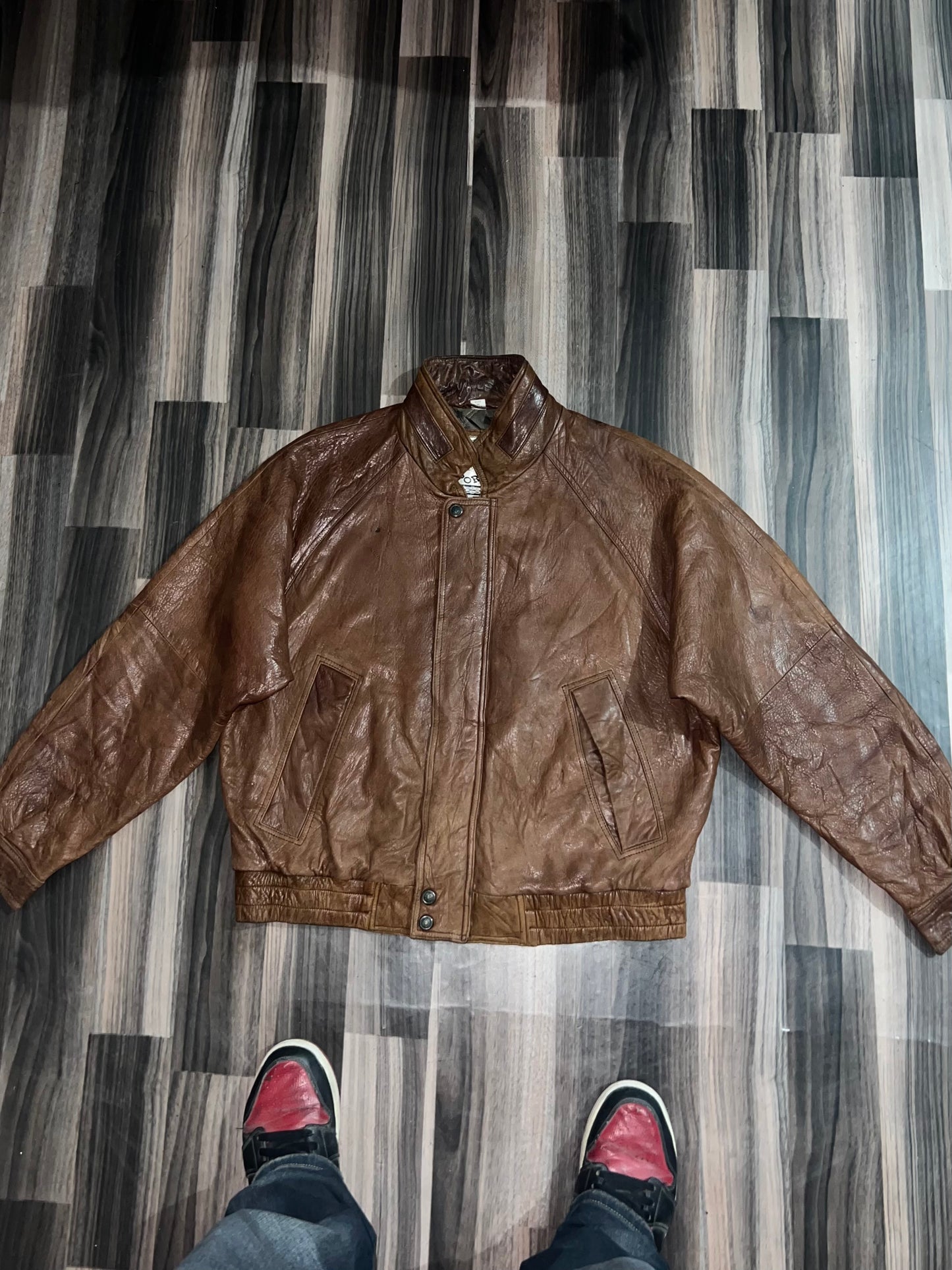 Ultra Premium Original Leather Jacket (L/XL)