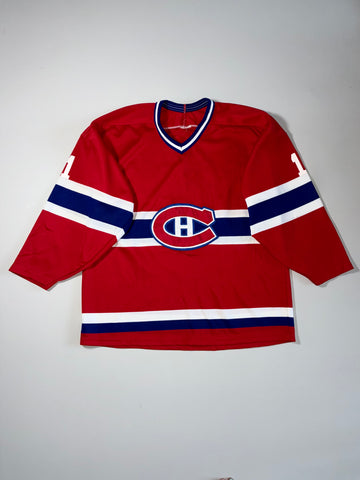 Vintage Montreal Canadiens NHL #11 Hockey Jersey – Red (XL/2XL)
