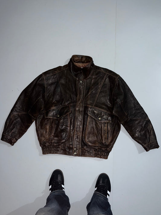 ZSuper Premium Original Leather Jacket (RARE Find) (L/XL)