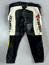 Dainese Leather Motorcycle Race Pants W/ Sliders  (W:40 |L:37)