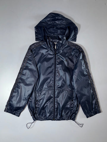 Adidas Climaproof Hooded Windbreaker Navy Size (M)