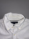 Tommy Hilfiger | Slim Fit Geo Print Short Sleeve Shirt | White (S)