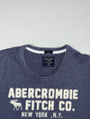 Abercrombie & Fitch Embroidered Logo Tee – Navy, Men’s (2XL)