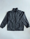 Nike Black Lightweight Windbreaker Jacket | Vintage Full Zip Sports Jacket (XL)